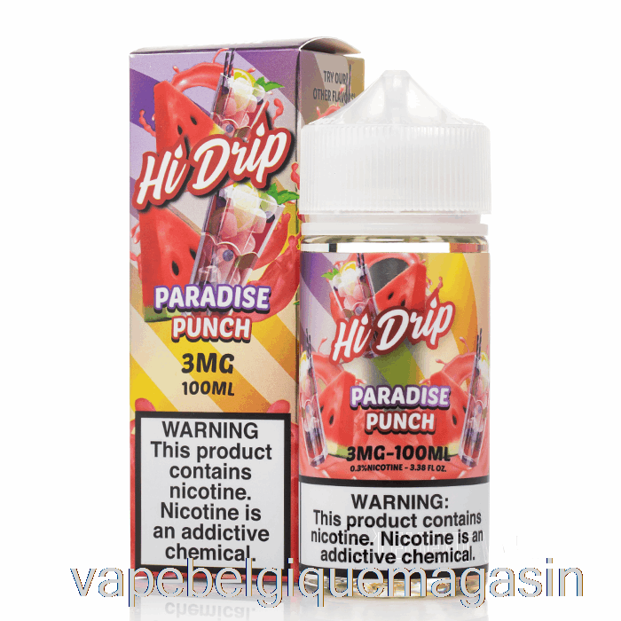 Vape Juice Paradise Punch - E-liquides Hi-drip - 100ml 3mg